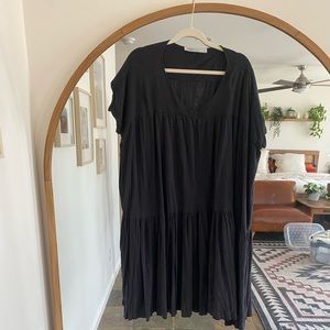 Free People Beach Black Dress
